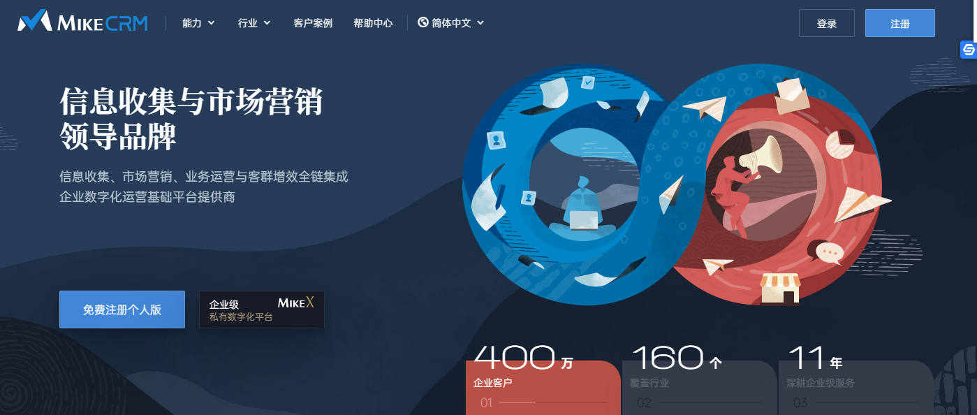 麦客CRM